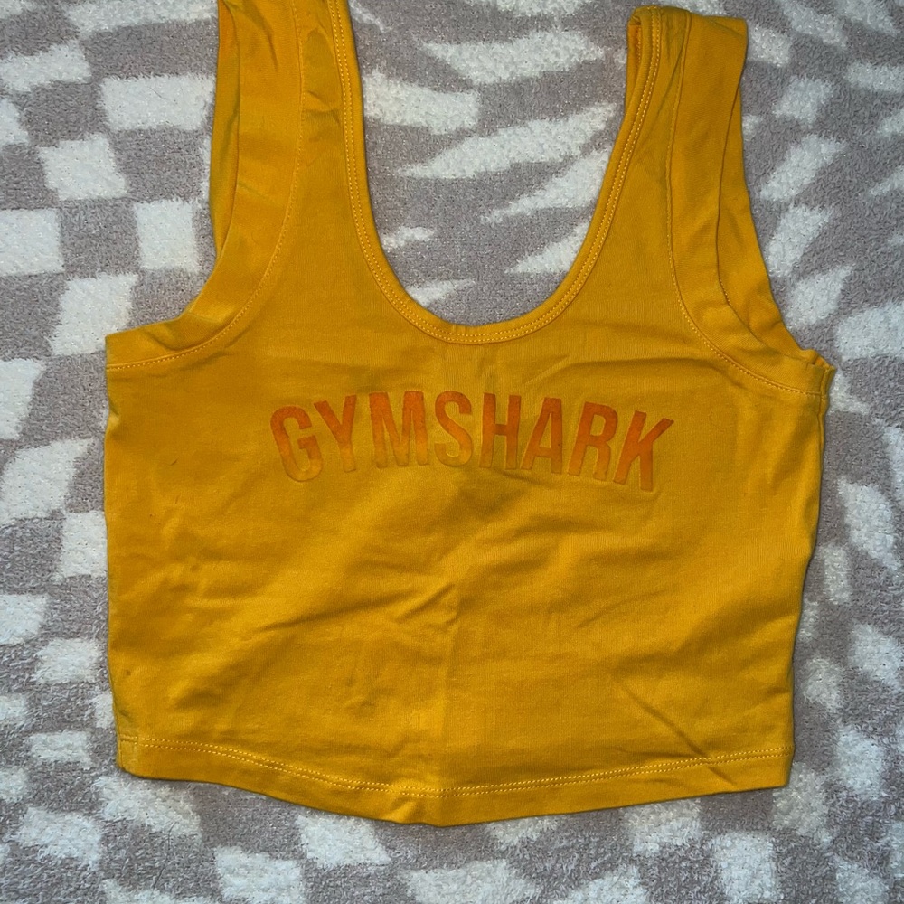 Gymshark Women's Mustard Crop Top